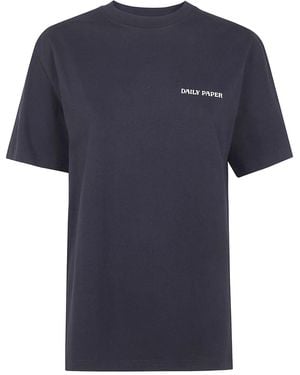 Daily Paper "Chain" Shield T-Shirt - Blue