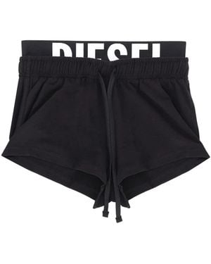 DIESEL "Miranda-D-Pop" Shorts - Black