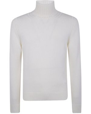 Dondup "Dolcevita" Turtle Neck Jumper - White