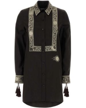 Burberry W:Sharlene Emb:170399:C5089 - Black