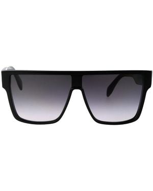 McQueen Acetate Sunglasses - Black