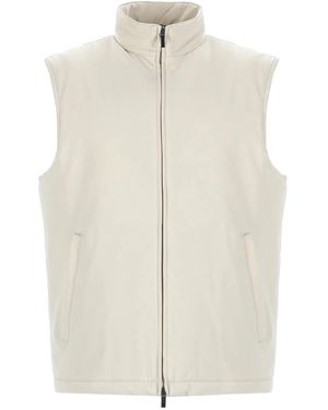 Fay Turtleneck Vest - White