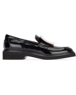 Roger Vivier Viv Rangers Met Buc Loafer 25 - Black