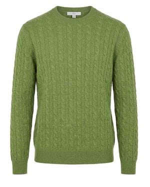 Malo Cashmere Round Neck - Green