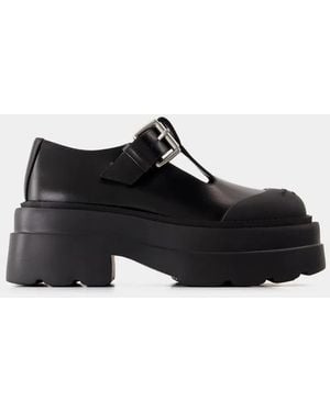 Alexander Wang Tova Mary Jane Platform Loafers - Black