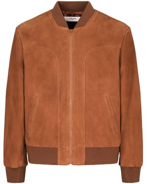 Celine Suede Jacket - Brown