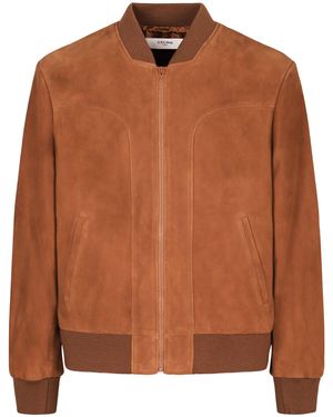 Celine Suede Jacket - Brown