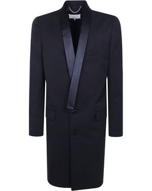 Maison Margiela Grain De Poudre Tuxedo Coat - Blue