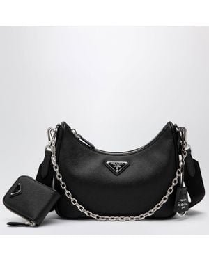 Prada Reedition 2005 Leather Bag - Black