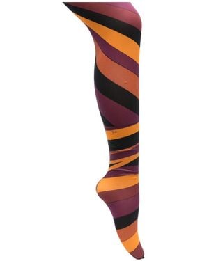 PUCCI Printed Tights - Red