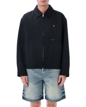 Represent Nylon Overshirt - Blue