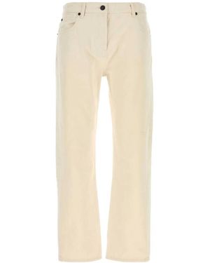 The Row Cream Denim Riaco Jeans - Natural