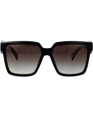 Prada Acetate Sunglasses - Black