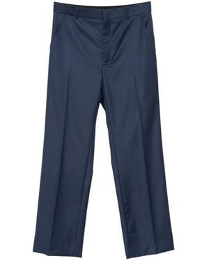 KENZO Dress Trousers With Pleats - Blue