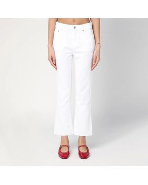 Department 5 Clar Bootcut Jeans - White