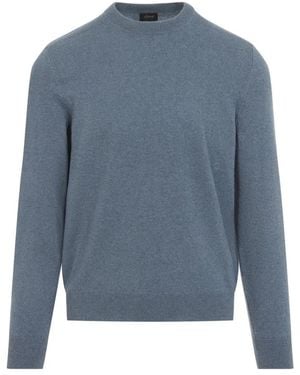 Brioni Petroleum Crewneck Sweater - Blue