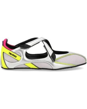 The Attico Ballerina "Floor01" - Metallic