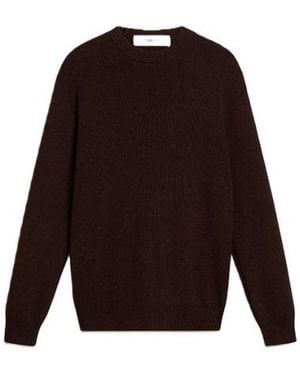 Golden Goose Knit Regular Crew Neck Sweater - Brown