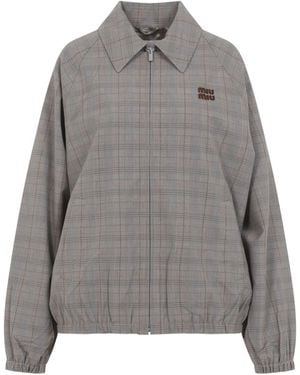 Miu Miu Giubbotti - Gray