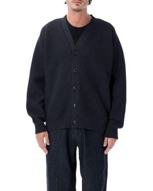 Nanamica 5G Knit Cardigan - Blue