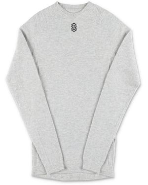 SILVERSKIN Stay Warm Long Sleeve Tee - Grey