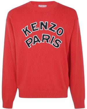 KENZO Paris Emblem" Jumper - Red