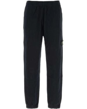 Stone Island Sweat Bottoms - Black