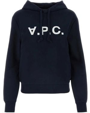 A.P.C. Hoodie Standard Grand Vpc - Blue