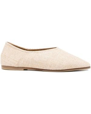 babú Milano Dune Ballet Flats - Natural