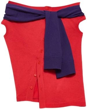 JW Anderson Trompe-L'Oeil Layered-Effect Top