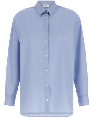 Maison Kitsuné 'Baby Fox' Shirt - Blue