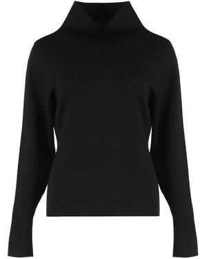 P.A.R.O.S.H. Sweater With Turtleneck - Black