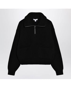 Alaïa Alaia Wool And Cashmere Trucker Jumper - Black
