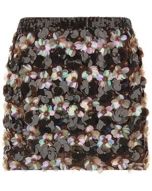 P.A.R.O.S.H. P.A.R.O..H. 'Gym' Skirt - Black