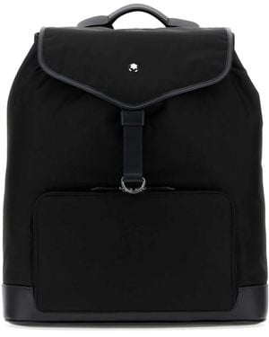 Montblanc Canvas Backpack - Black
