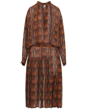 Dries Van Noten Denvo Dress - Brown