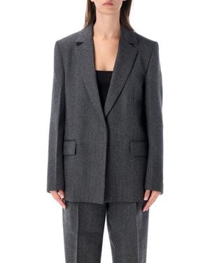 TOTEME Herringbone Blazer - Gray