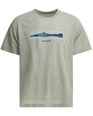 Montbell Polyester T-Shirt - Grey