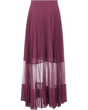 Twinset Long Skirt - Purple