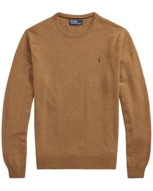 Polo Ralph Lauren Long Sleeve Pullover - Brown