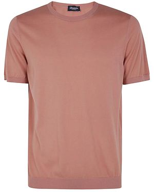 Drumohr 3/4 Sleeves Sweater - Pink
