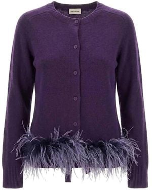 P.A.R.O.S.H. Cardigan - Purple