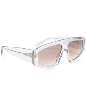 Alaïa Alaia Pilot-Frame Sunglasses - White