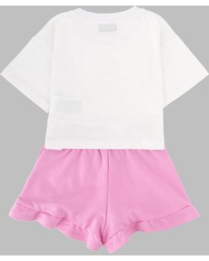Moschino T-Shirt And Shorts Set - Pink