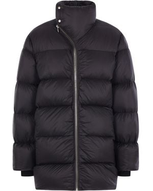 Rick Owens Turtle Down Coat - Blue