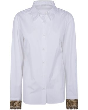 Dries Van Noten "Chloris" Embroidered Shirt - White