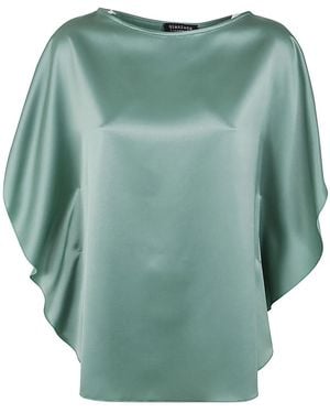 Gianluca Capannolo Iris Sleeve Top - Green