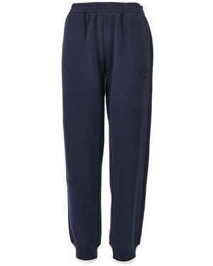 EA BODYWEAR Logo Embroidery Joggers - Blue