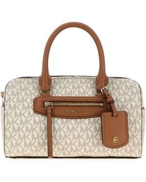 MICHAEL Michael Kors Canvas Jet Set Handbag - Metallic