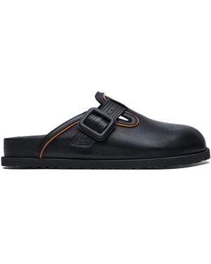 Birkenstock Boston Exquisite Nappa Leather Mule - Black